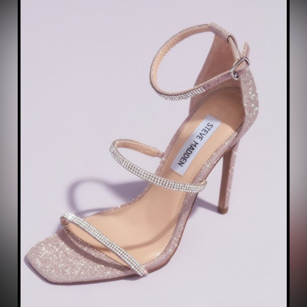 Steve Madden Sparkling Pink Heels